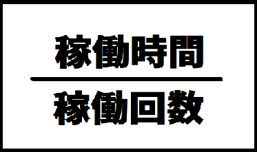 MTBFの求め方